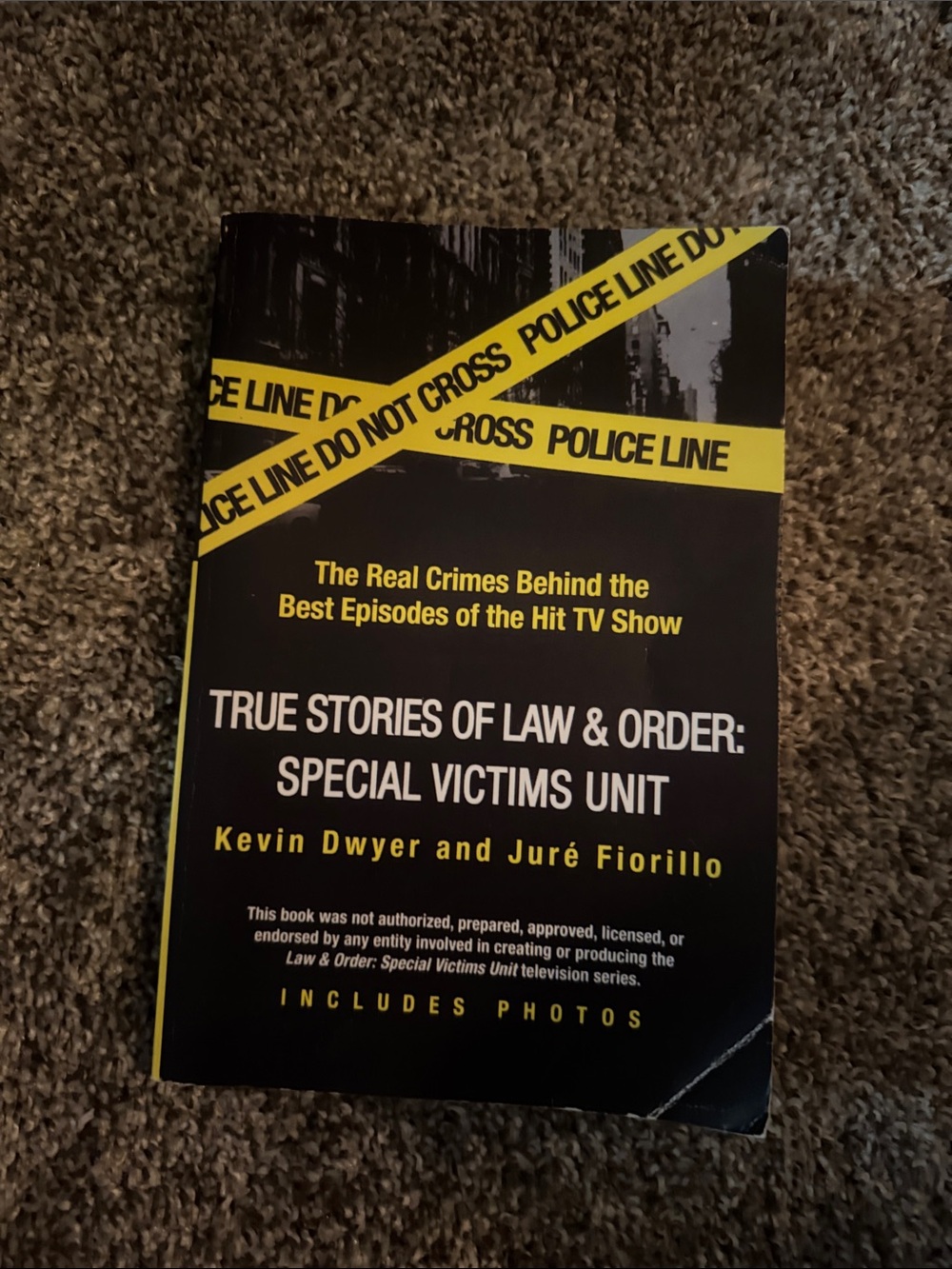 True Stories of Law & Order: Special Victims Unit - Black Cover Book